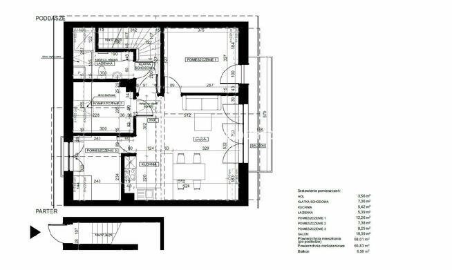 Mieszkanie Kokotów gm. Wieliczka