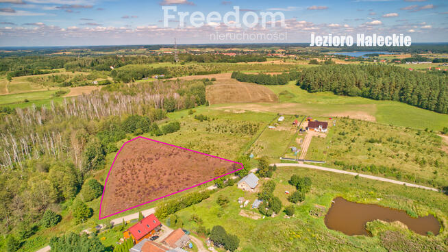 Duża działka o pow. 6035 m², 5km od Ełku.