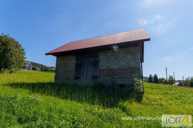 Działka budowlana Bilsko gm. Łososina Dolna