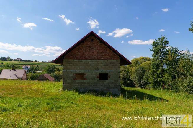 Działka budowlana Bilsko gm. Łososina Dolna