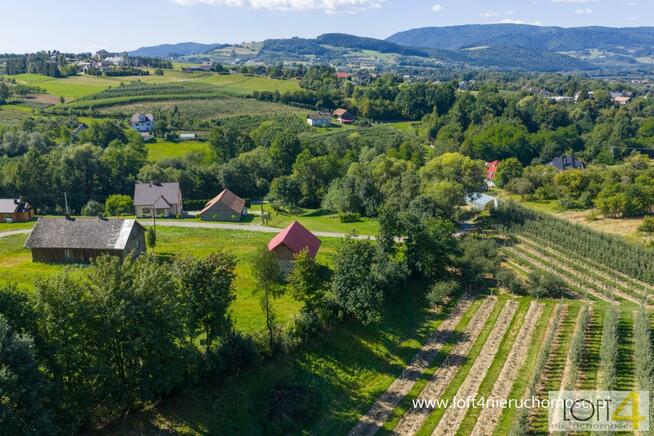 Działka budowlana Bilsko gm. Łososina Dolna
