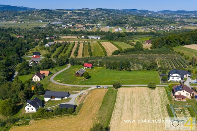 Działka budowlana Bilsko gm. Łososina Dolna