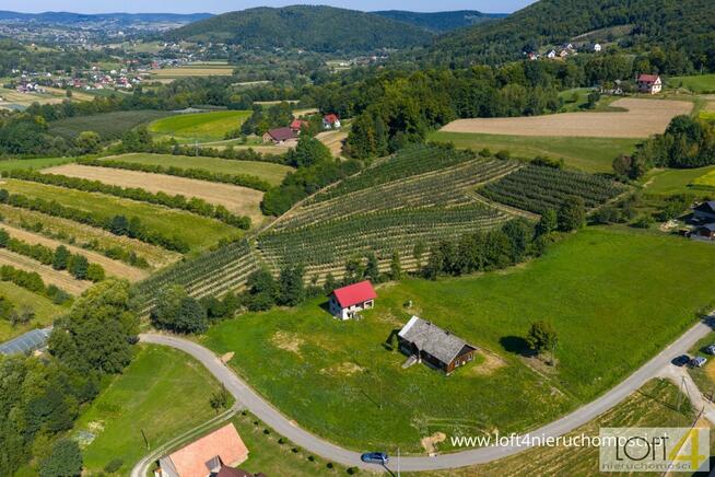 Działka budowlana Bilsko gm. Łososina Dolna