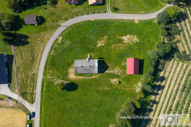 Działka budowlana Bilsko gm. Łososina Dolna