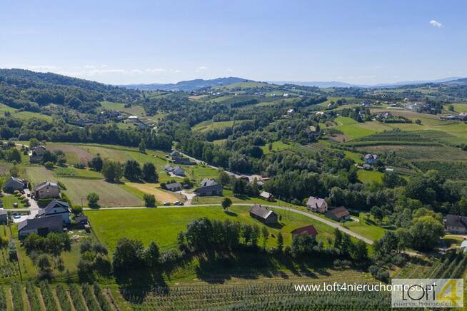 Działka budowlana Bilsko gm. Łososina Dolna