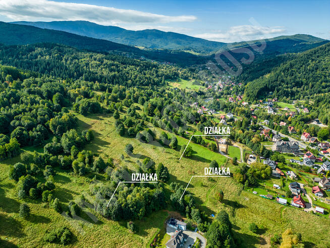 Działki budowlane w Zawoi blisko centrum