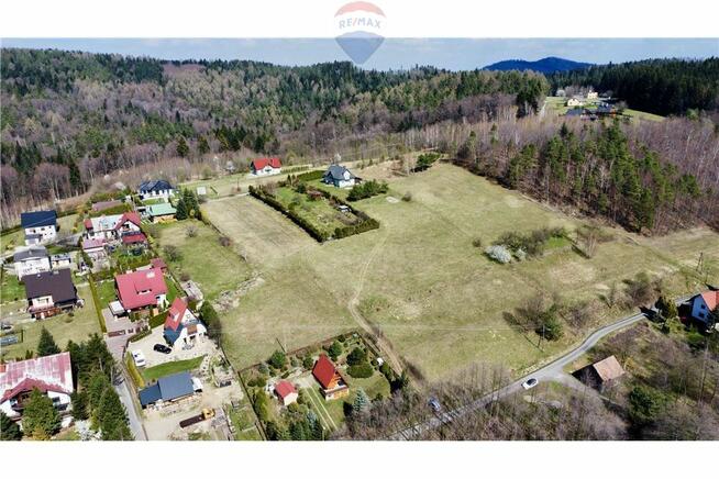 Działka w górach widokowa w sercu Beskidu Małego