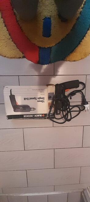 Wiertarka black &decker +wiertla
