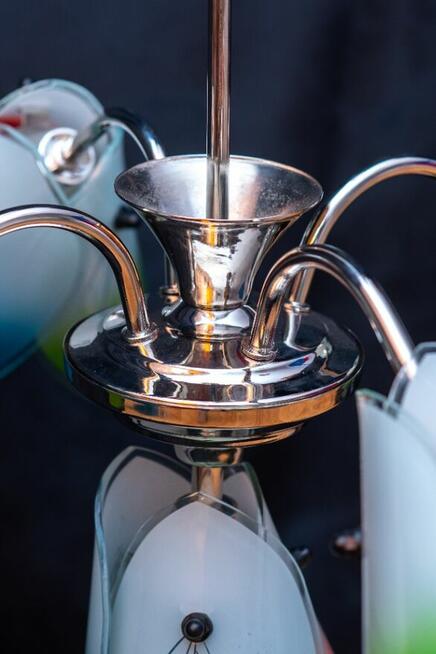 Żyrandol lata 60 New Look Pop-Art Mid-Century Vintage PRL