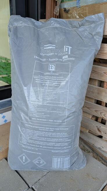 Styrobeton granulat styropianowy Thermolit izolacja 2x60L