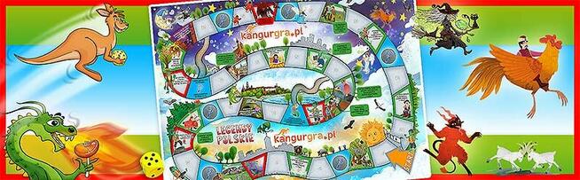 GRY dla SENIORÓW – integracyjne gry planszowe, XXL KangurGra