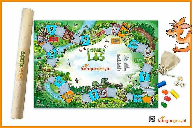 GRY dla SENIORÓW – integracyjne gry planszowe, XXL KangurGra