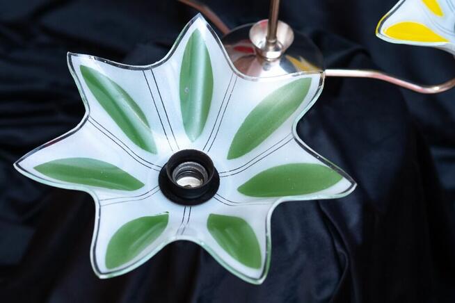 Żyrandol lata 70 New Look Pop-Art Mid-Century Vintage PRL