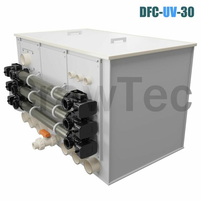 Kombinowany filtr bębnowy do oczka wodnego DFC-UV-30 (30м³)