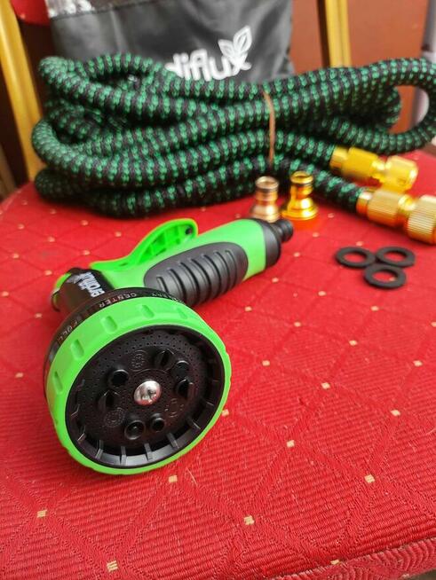 Wąż Ogrodowy do ogrodu na działkę rozciągliwy elastyczny