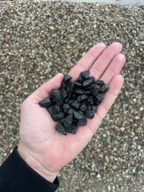 Czarny Kamień Ogrodowy Grys MAGMOWY Żwir Bazaltowy Bazalt