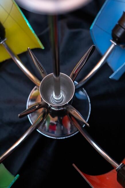 Żyrandol lata 60 New Look Pop-Art Mid-Century Vintage PRL