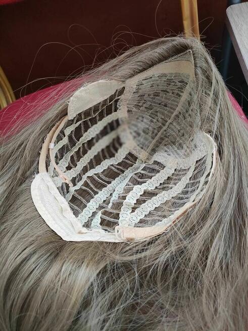 Peruka dla Kobiet Damska długie włosy ciemny blond kręcone