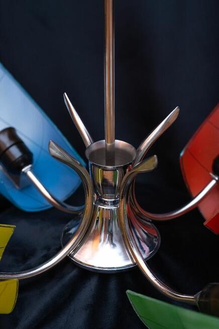 Żyrandol lata 60 New Look Pop-Art Mid-Century Vintage PRL