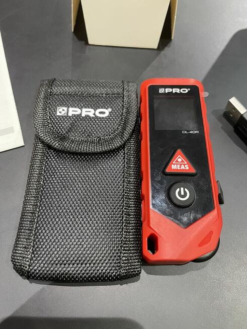 Dalmierz Laserowy DL-40R z kółkiem pomiarowym