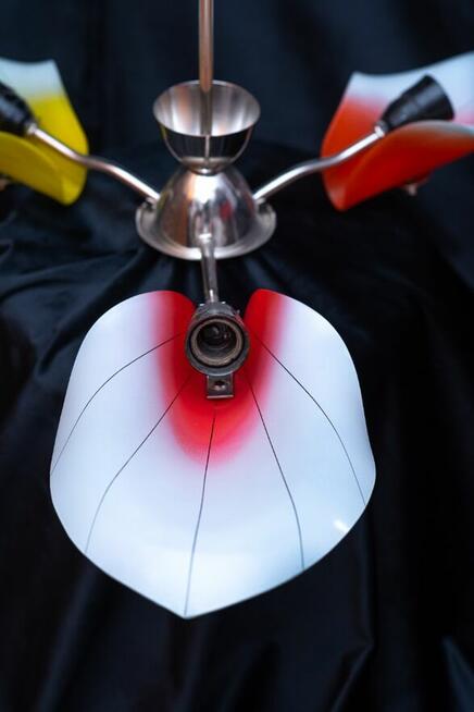 Żyrandol lata 60 New Look Pop-Art Mid-Century Vintage PRL