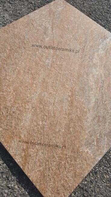 Brązowe płyty tarasowe 120x60x2 gat.1 Piazza multicolor 2cm