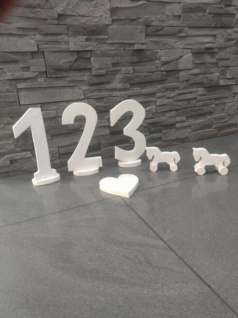 Zestaw drewniany, rekwizyty do sesji dziecięcej