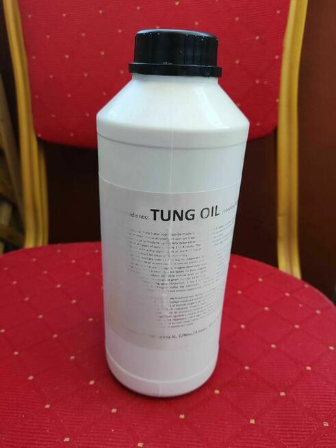 Olej Tungowy Tung Oil bezbarwny matowy do drewna naturalny