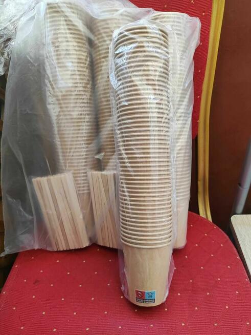 Kubki jednorazowe Kubek papierowy do Kawy Herbaty z tektury