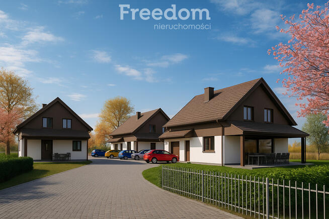 Nowoczesne domy na kameralnym osiedlu