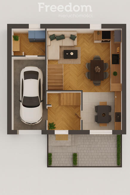 Nowoczesne domy na kameralnym osiedlu