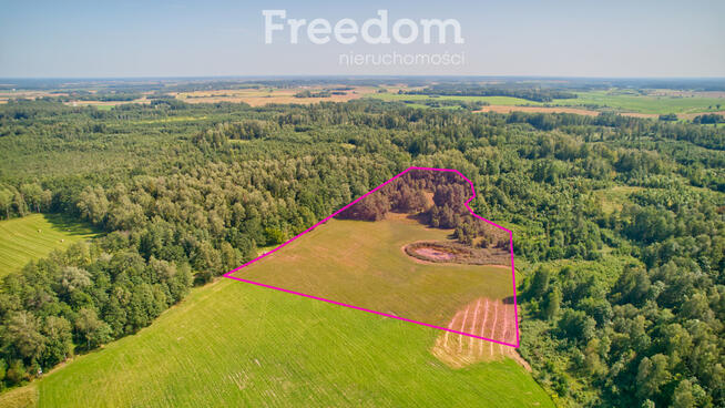 Działka przy lesie, Batkowo