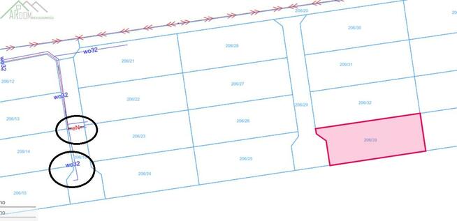 Działka budowlana Giewartów gm. Ostrowite