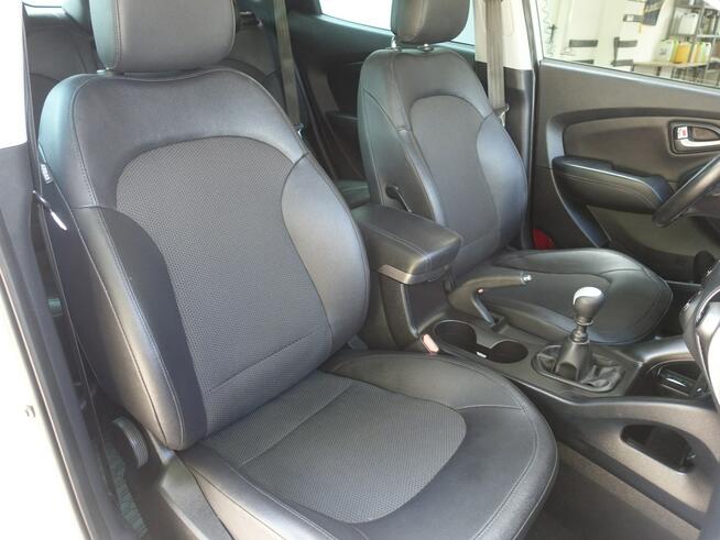 Hyundai ix35 1,7D Navi Półskóra Ledy Klimatronik Alu rej.2014 VIP Gwarancja