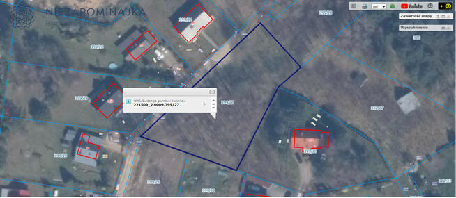 Działka inwestycyjna Kamień gm. Szemud, Jaskółcza