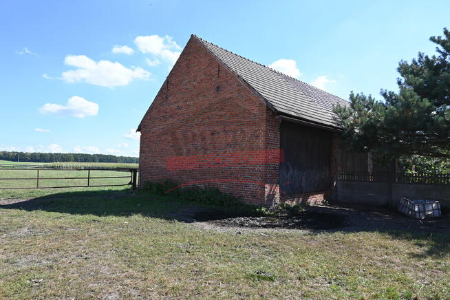Zwóz, gmina Dobrodzień Dom, budynki i 1 ha działki