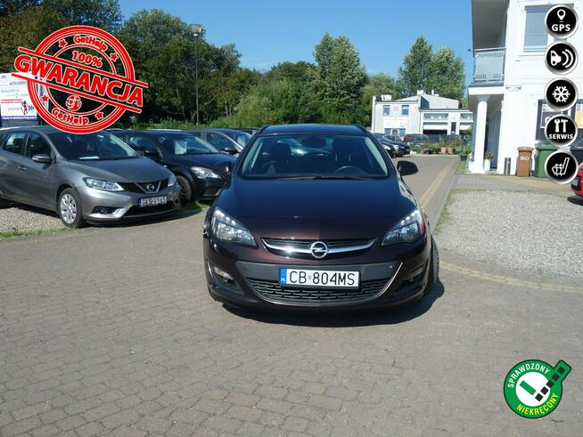 Opel Astra 1.7CDTI 110KM Klimatyzacja ecoFLEX Hak LED NAVI 190tysKM ALU Zamiana