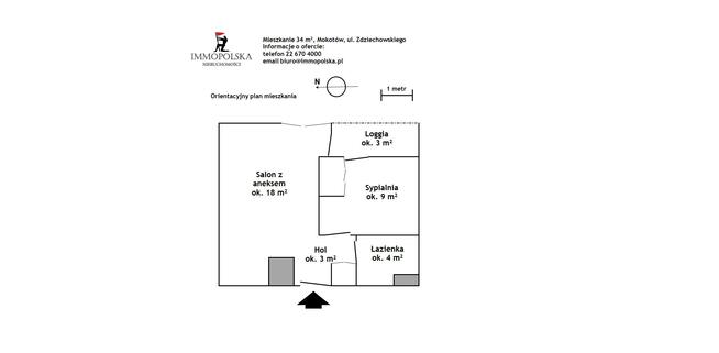 Mieszkanie Warszawa Mokotów, Ksawerów, Zdziechowskiego