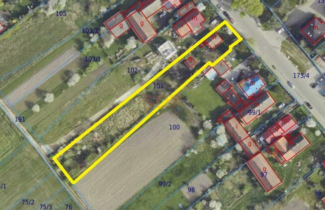 Działka budowlana Ścinawa gm. Oława