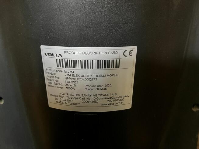 Syndyk sprzeda - skuter inwalidzki marki VOLTA - 40%