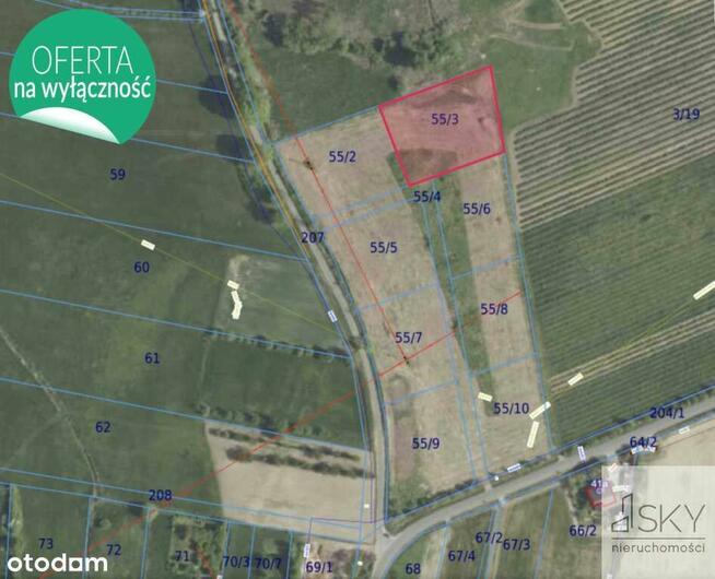 Działki budowlane RM7 – Świebodów k. Milicza