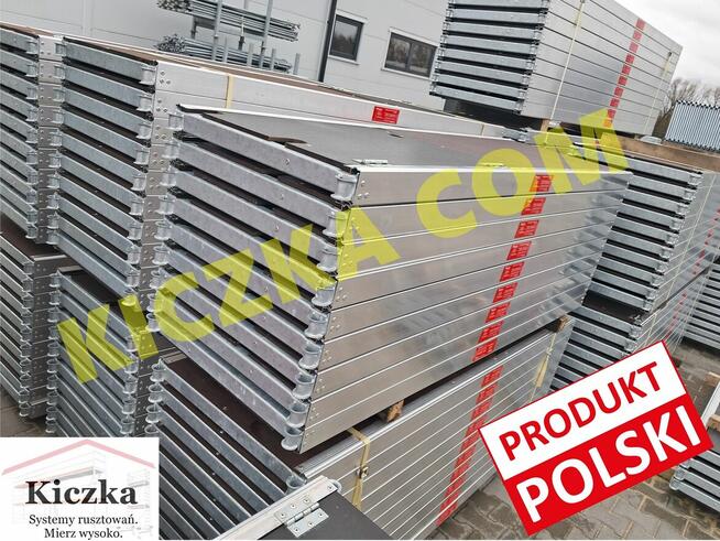 RUSZTOWANIE ALUMINIOWE 124m2 - Tanie Rusztowania Typ Plettac