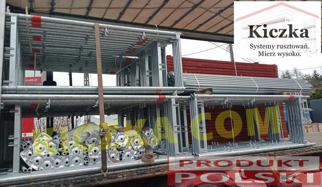 RUSZTOWANIE ALUMINIOWE 124m2 - Tanie Rusztowania Typ Plettac