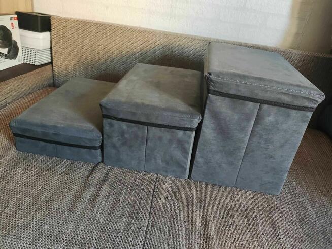 Schody Dla Psa Zwierząt Pufa schowkiem Schodki Podest Rampa