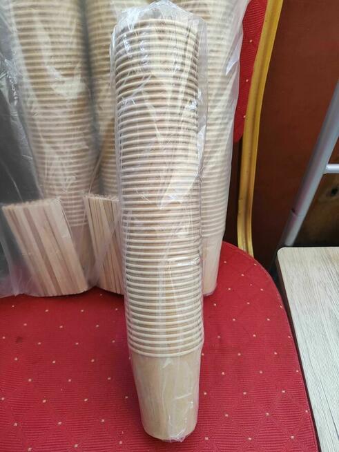 Kubki jednorazowe Kubek papierowy do Kawy Herbaty z tektury