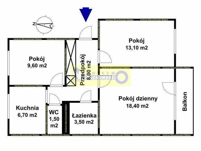 Akademickie, M4 60.8 m2, ul. Akademicka