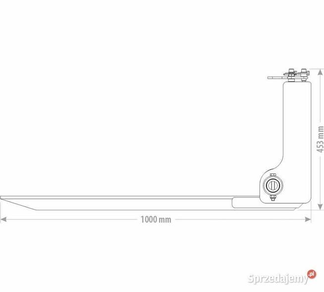 WIDŁY DO PALET 0,6 T