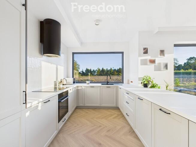 Jasny nowoczesny dom z garażem pod Krakowem