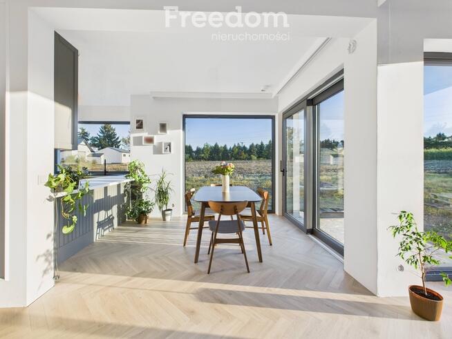 Jasny nowoczesny dom z garażem pod Krakowem