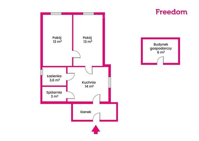 Dom do odświeżenia w spokojnej okolicy